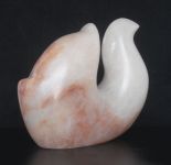 Waterbird - alabaster carving